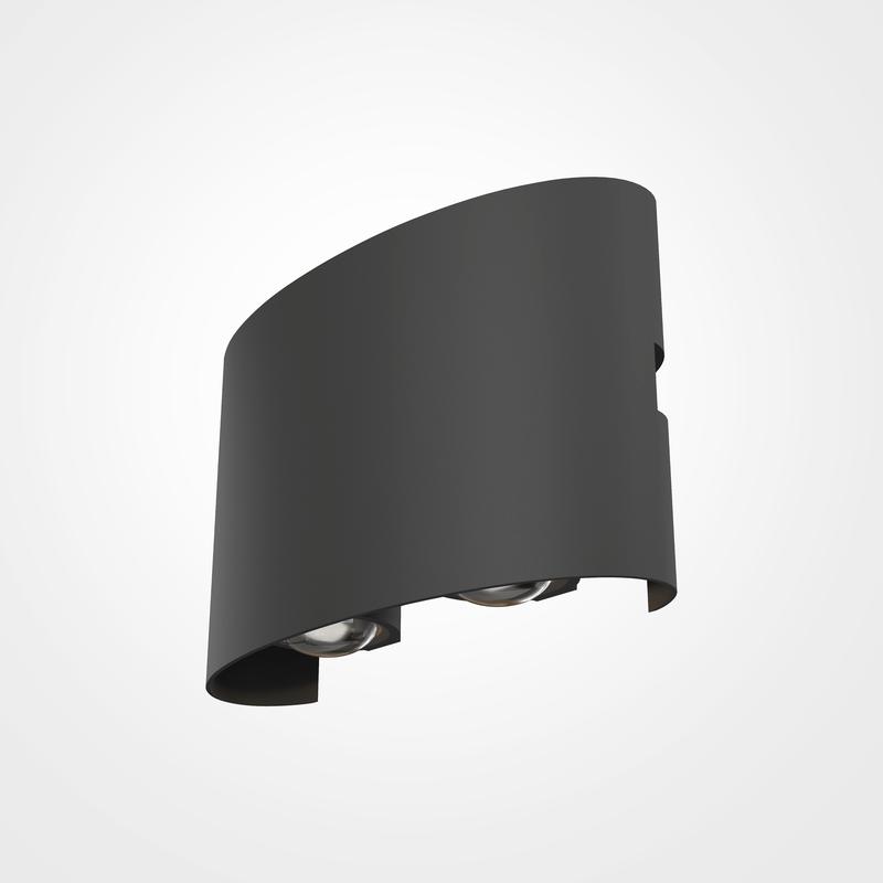 Светильник светодиодный Strato 4Вт 3000К IP54 архитектурная подсветка Maytoni O417WL-L4GR3K