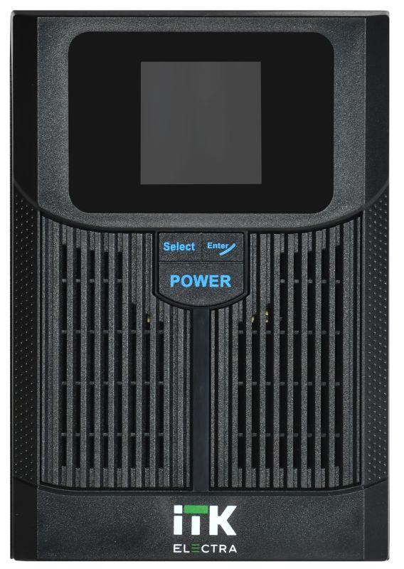 Источник бесперебойного питания ELECTRA LT 1.5кВА/1.2кВт без АКБ USB ITK ELT-1500VA-1-L