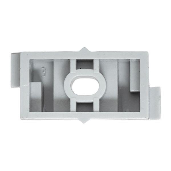 Держатель для труб (клипса) d20мм для монтажн. пистолета сер. (уп.100шт) Plast EKF derjp-z-20