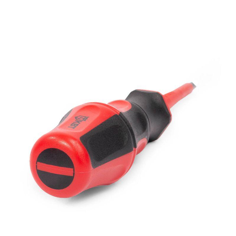 Отвертка диэлектрическая шлицевая 2.5х75 ПРОФИ КВТ 102998