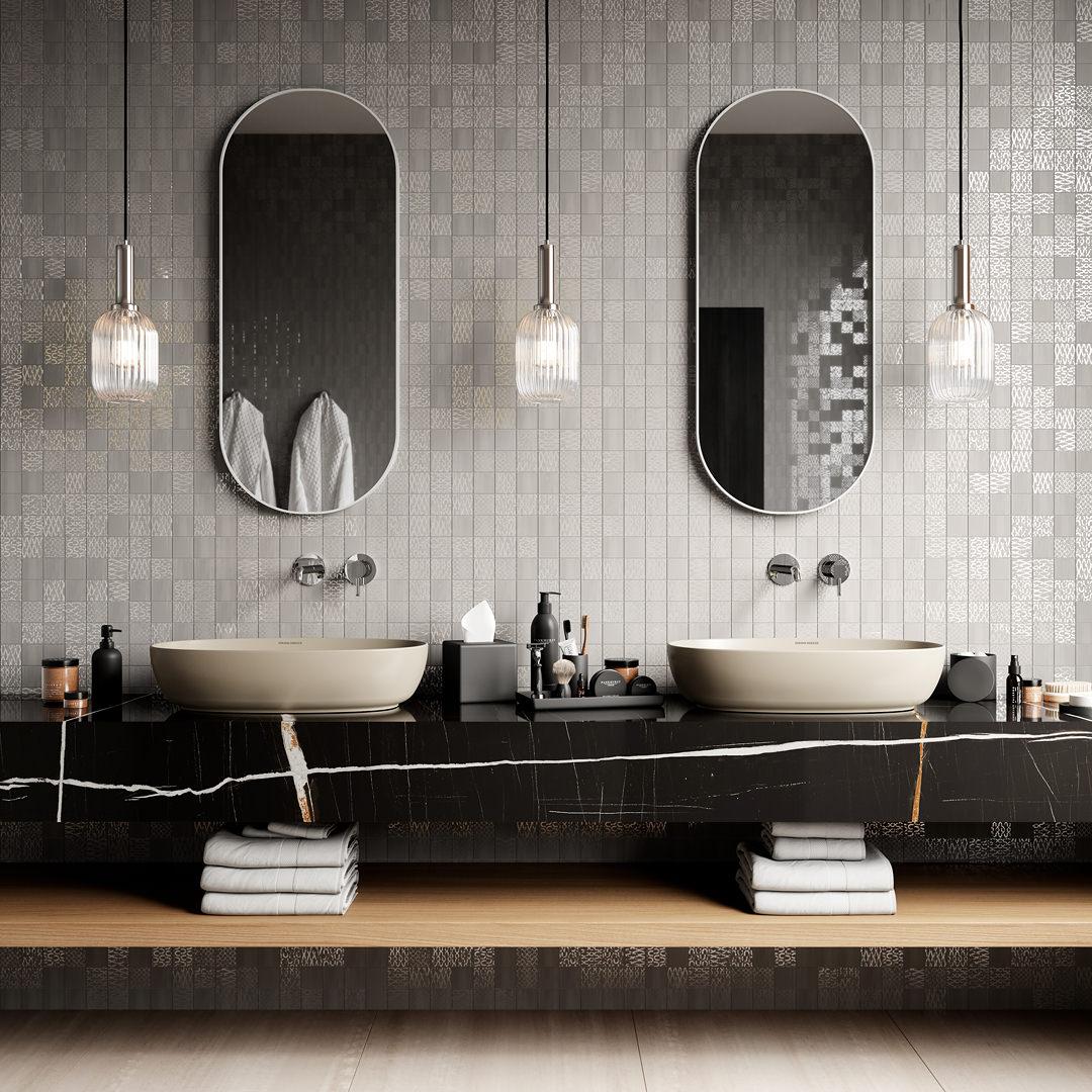 Раковина PLAZA накладная 60, песочная матовая