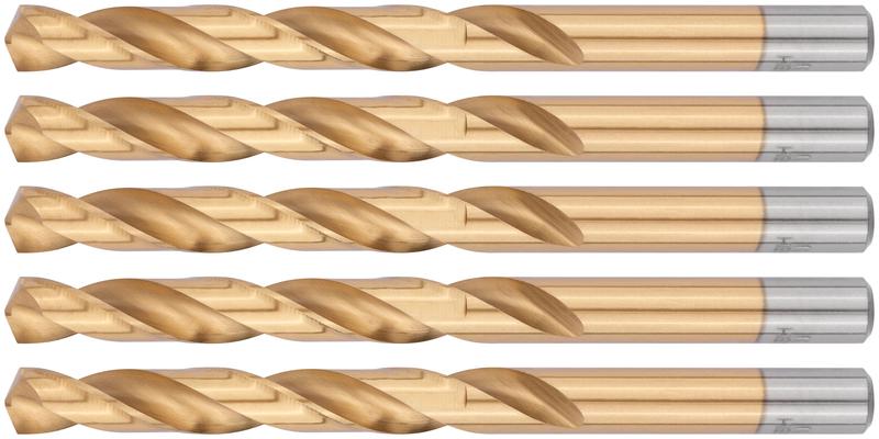 Сверло HSS по металлу титановое покрытие 11.0мм (уп.5шт) FIT 34201