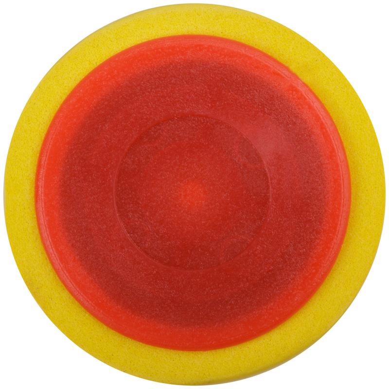 Валик прижимной для обоев 150мм резиновый желт. КУРС 02977