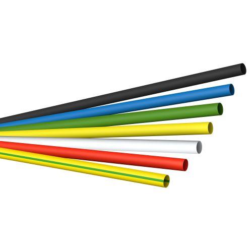 Набор трубок термоусадочных ТТУ нг-LS 30/15 (7 цветов по 3шт 100мм) Эра Б0067653