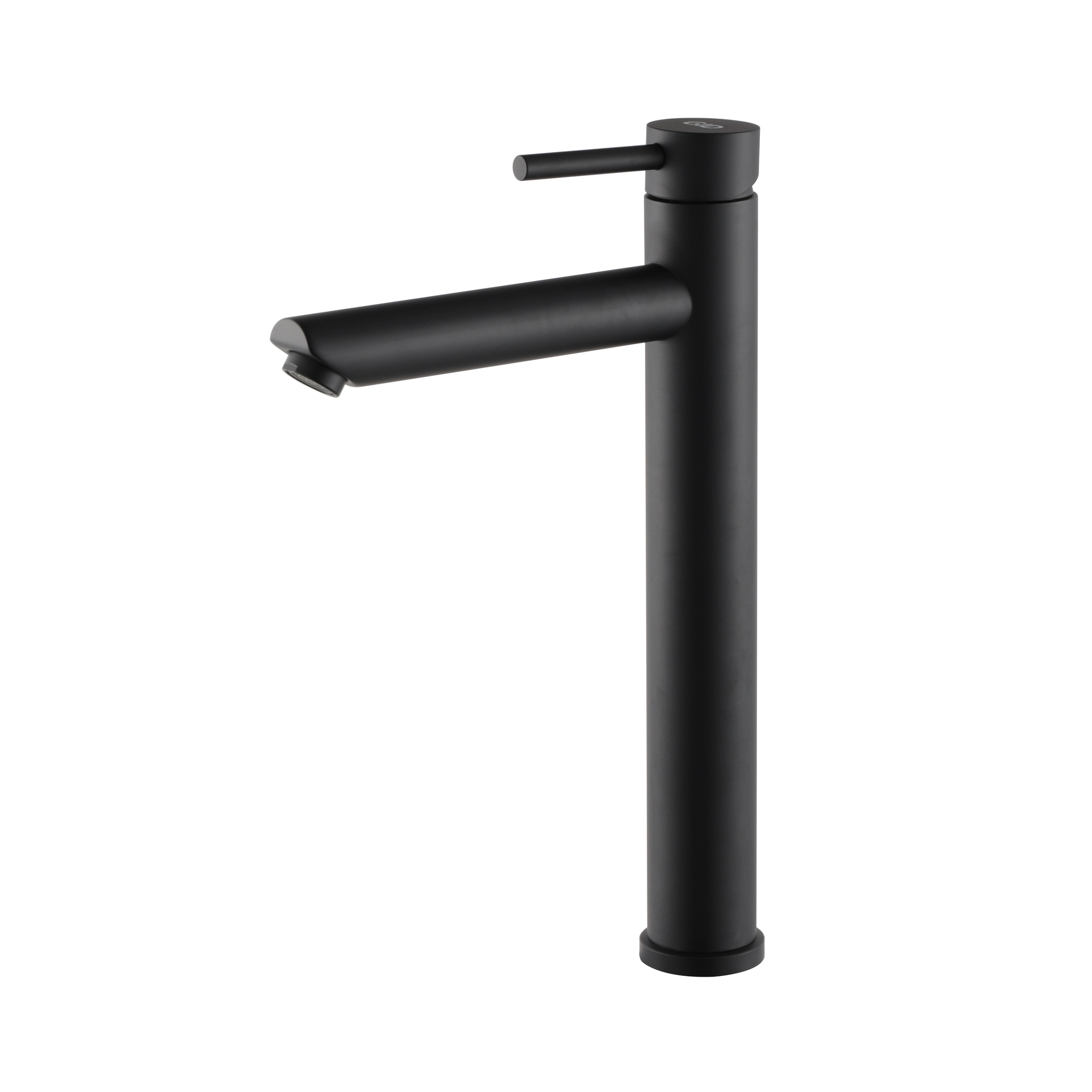 Смеситель высокий для раковины Gid Berlin SS080-BM-D SS080BMD черный матовый