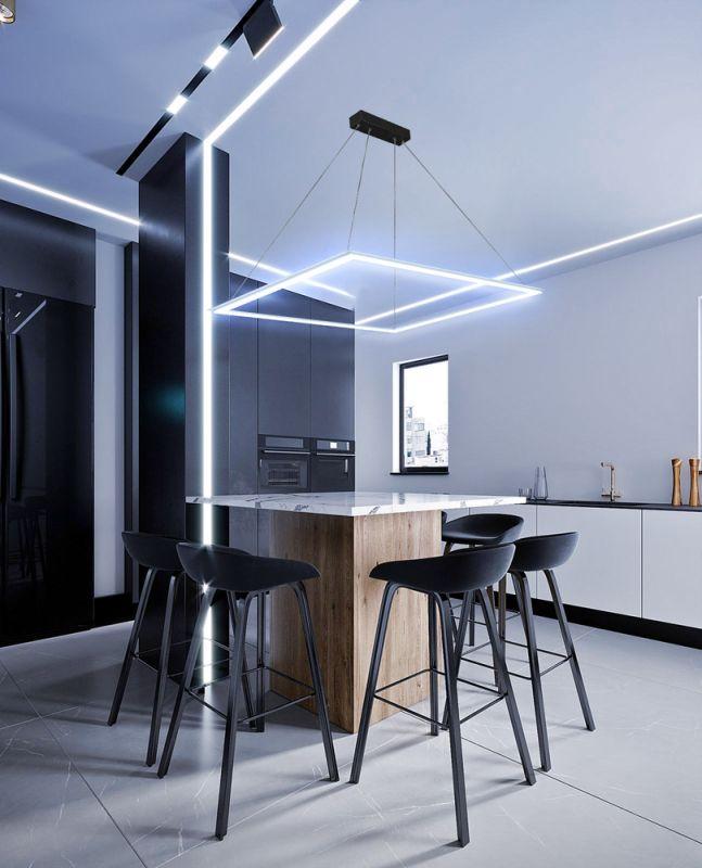 Светильник-рамка светодиодный LBS-2303 45Вт 3000-6500К БП в компл. Camelion 15552