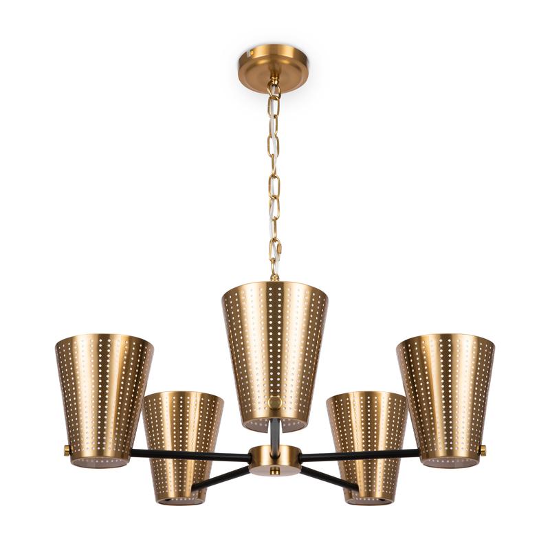 Светильник Terra 40Вт E14х5 IP20 подвесной Freya FR5260PL-05BS