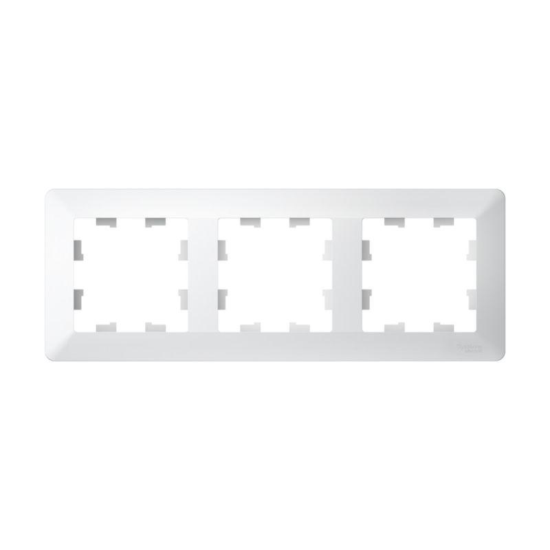 Рамка 3-м AtlasDesign Air лотос/дым. бел. SE ATN221303