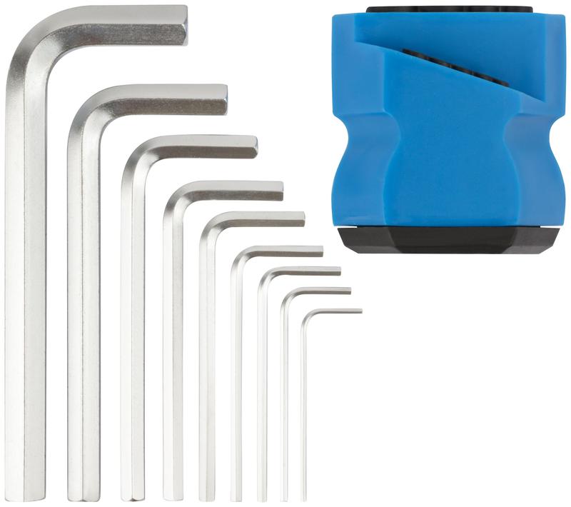 Ключ шестигранные набор 9шт (1.5-10мм) в пластиковом держателе MOS 64201М