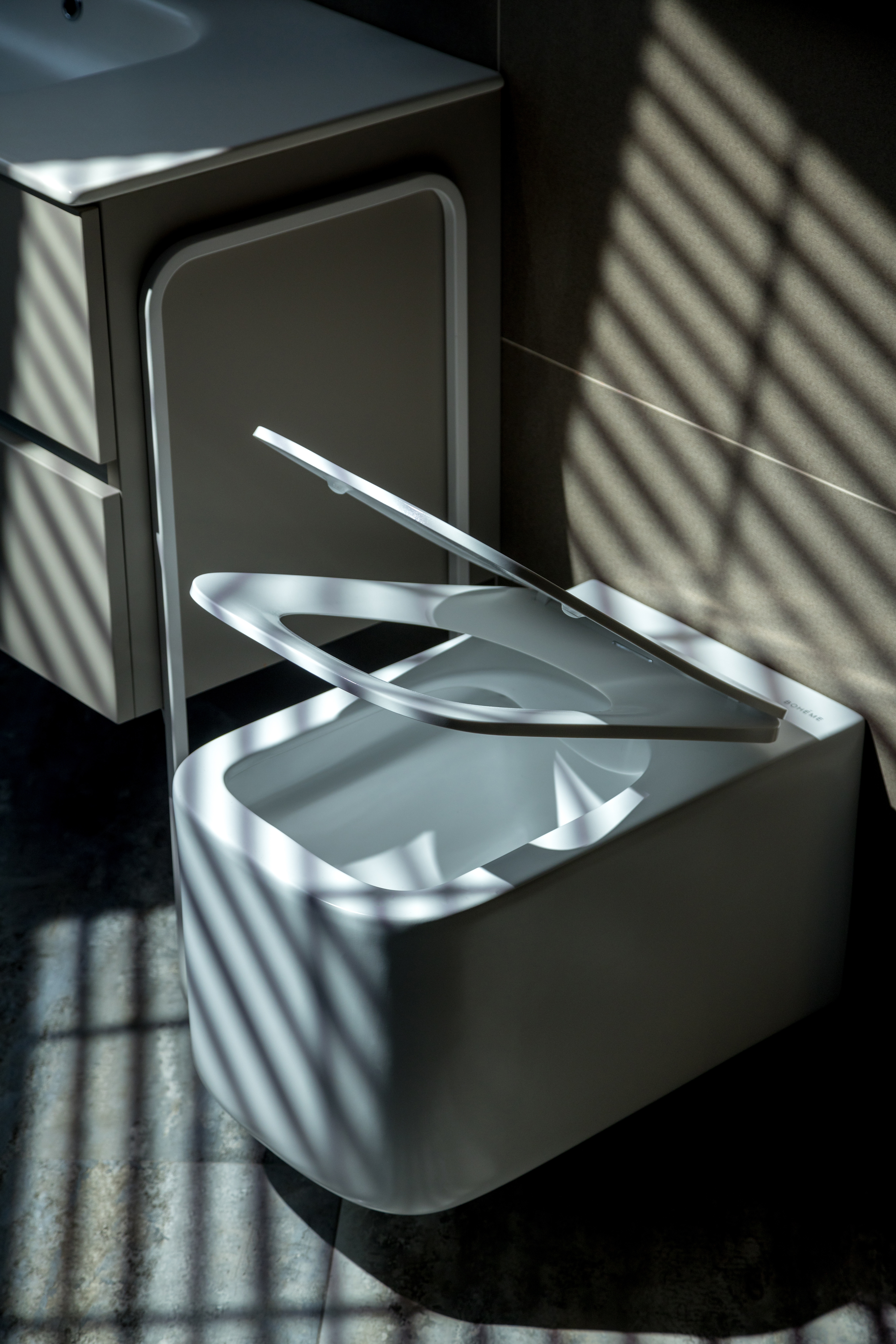 Биде подвесное Mane Белый матовый