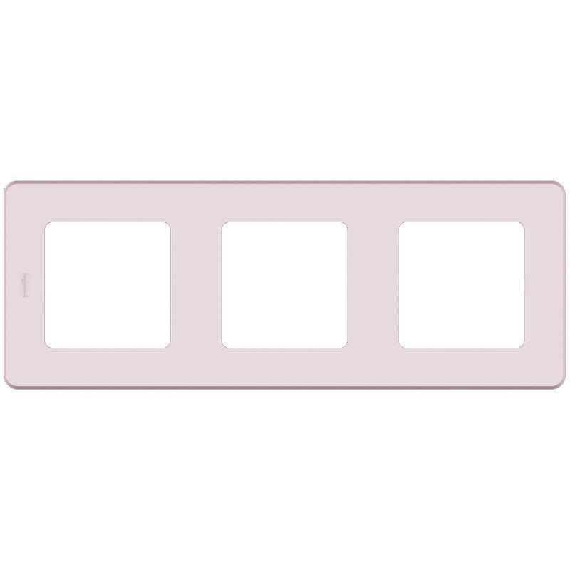 Рамка 3-м Inspiria роз. IEK 673954