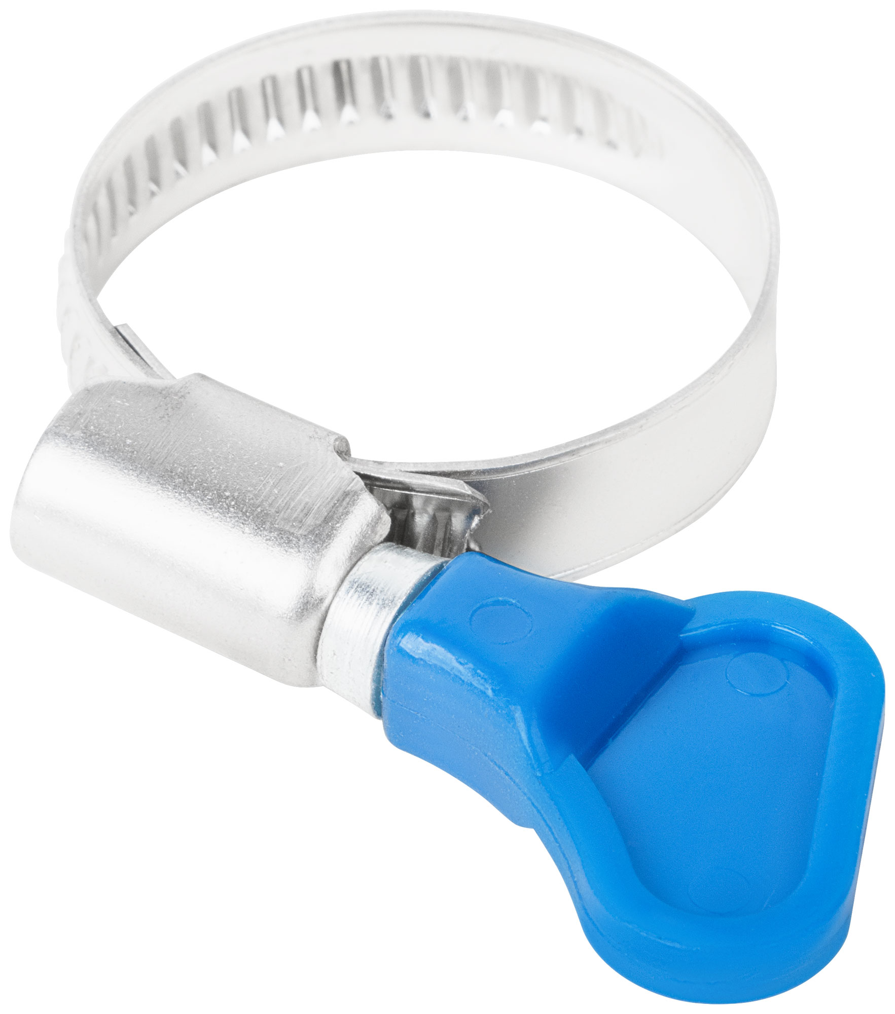 Хомут обжимной накатной с ключом, ширина 9 мм, нерж.сталь 20-32 мм