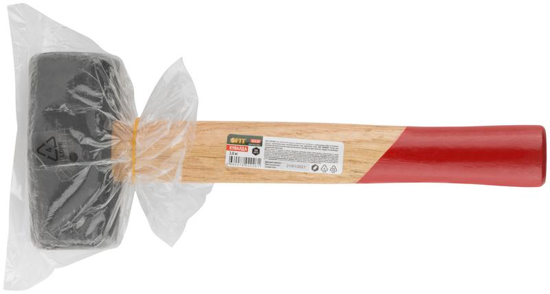 Кувалда кованая Профи 2кг деревянная ручка FIT 45120