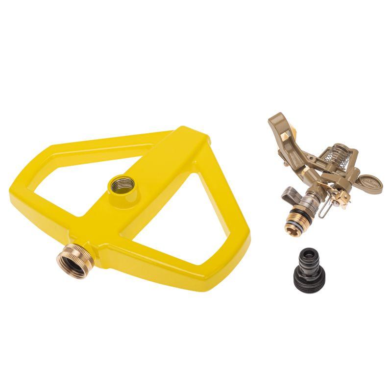 Дождеватель импульсный на метал. подставке латун. Профи ЧЕТЫРЕ СЕЗОНА 62-0314-F