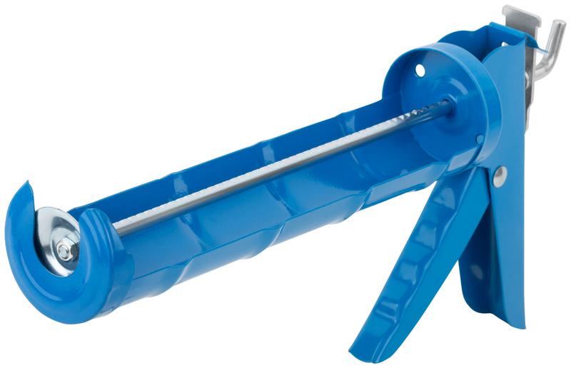 Пистолет для герметика 225мм полукорпусной зубчатый шток FIT 14219