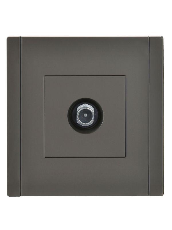 Розетка TV проходная FORTE&PIANO FP329 сер. IEK FP-A10-P-K03