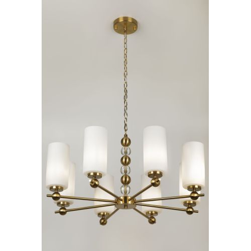 Люстра Antonella 3181-310 40Вт 8хE27 модерн Rivoli Б0068071