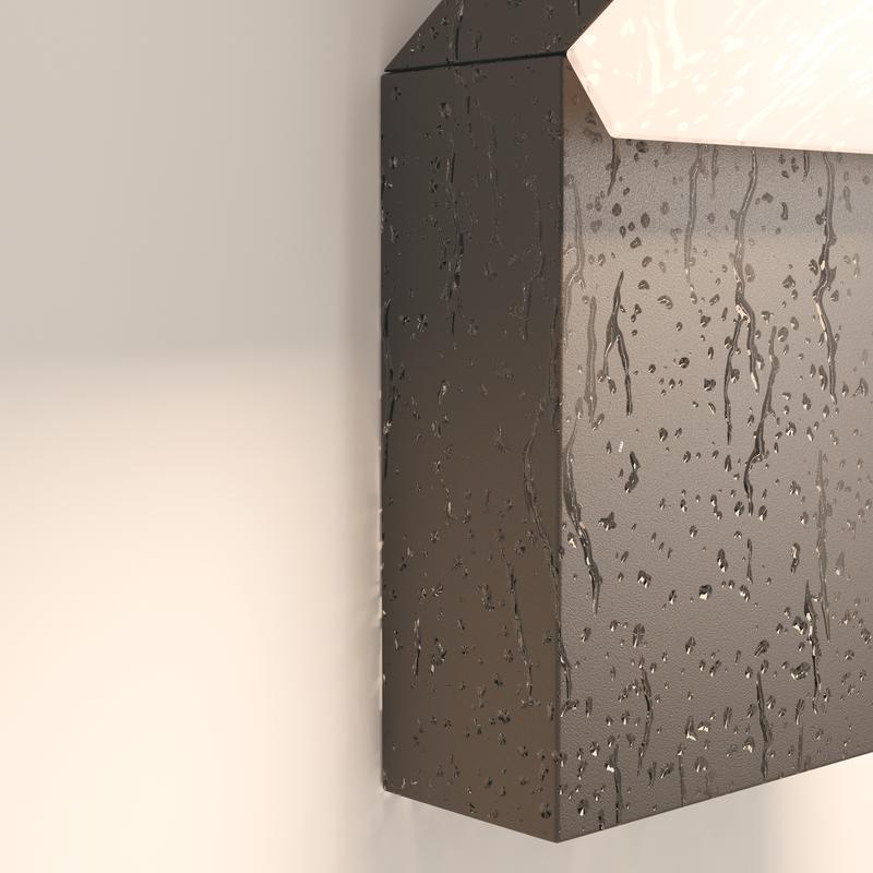 Светильник Paso 12Вт 3000К IP54 бра настен. Maytoni O595WL-L12B3K