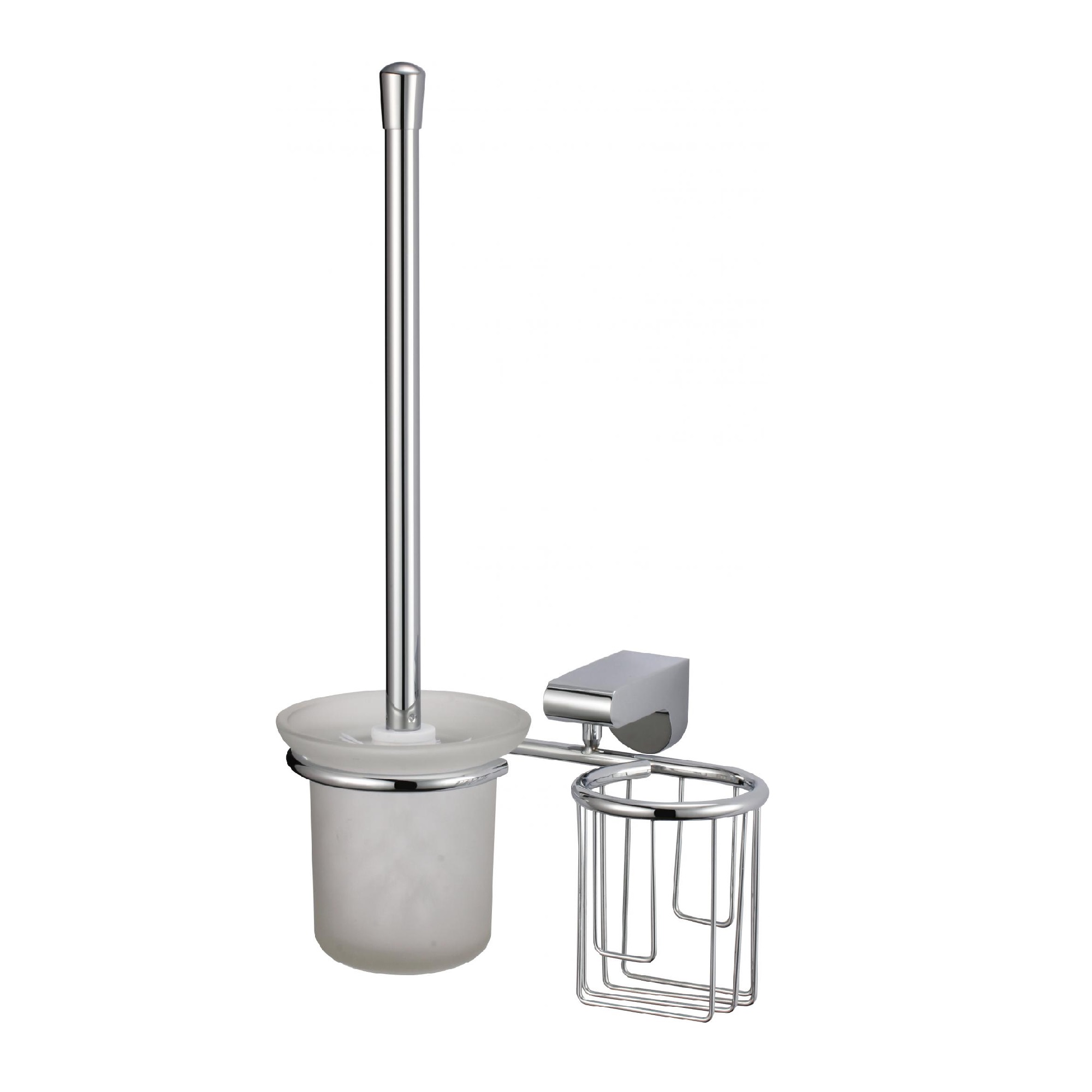 Ершик с держателем освежителя Savol S-L07394, хром