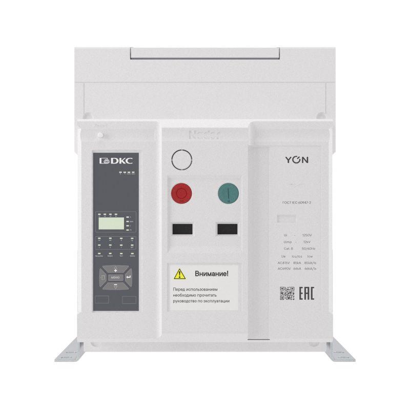 Выключатель автоматический воздушный 3P 2500А 85кА pro ANX25H расцепитель ETA стац. горизонт./вертикал. подключение YON ANX25HN3FH522200K