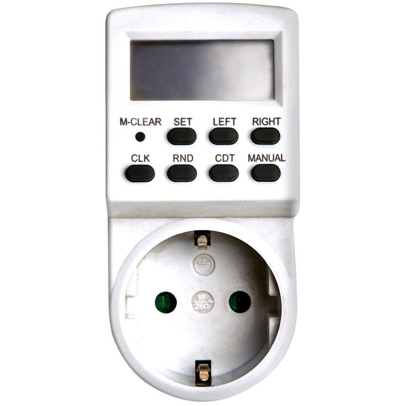 Розетка с таймером (недельная) 3600Вт/16А 230В TM24 FERON 23257