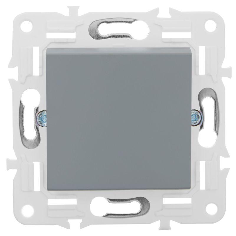 Выключатель перекрестный 1-кл. SKANDY 10А SK-V03Gr сер. IEK SK-V13-0-10-K03