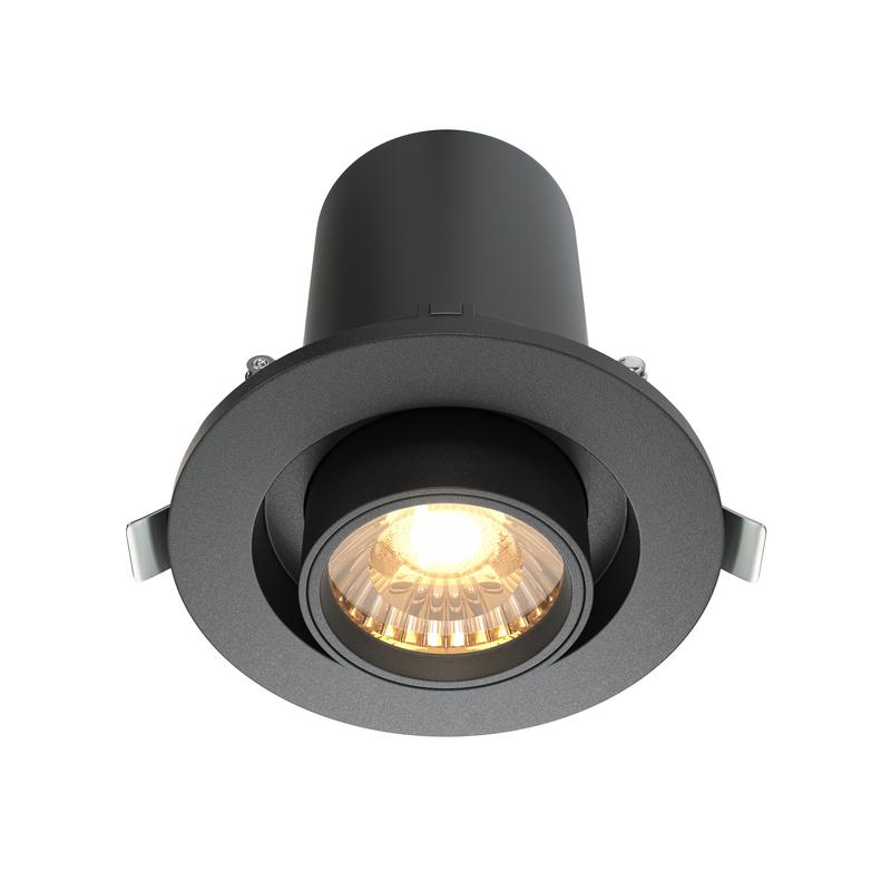 Светильник Hidden 10Вт 3000К 36град. встраив. Maytoni DL045-01-10W3K-B