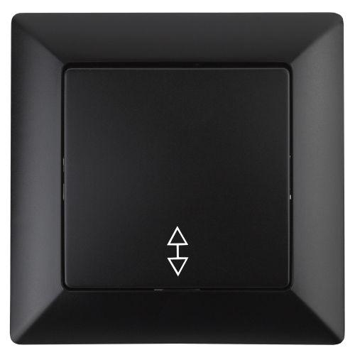 Переключатель 1-кл. СП Solo 4-103-05 10А 250В IP20 антрацит Intro Б0053581