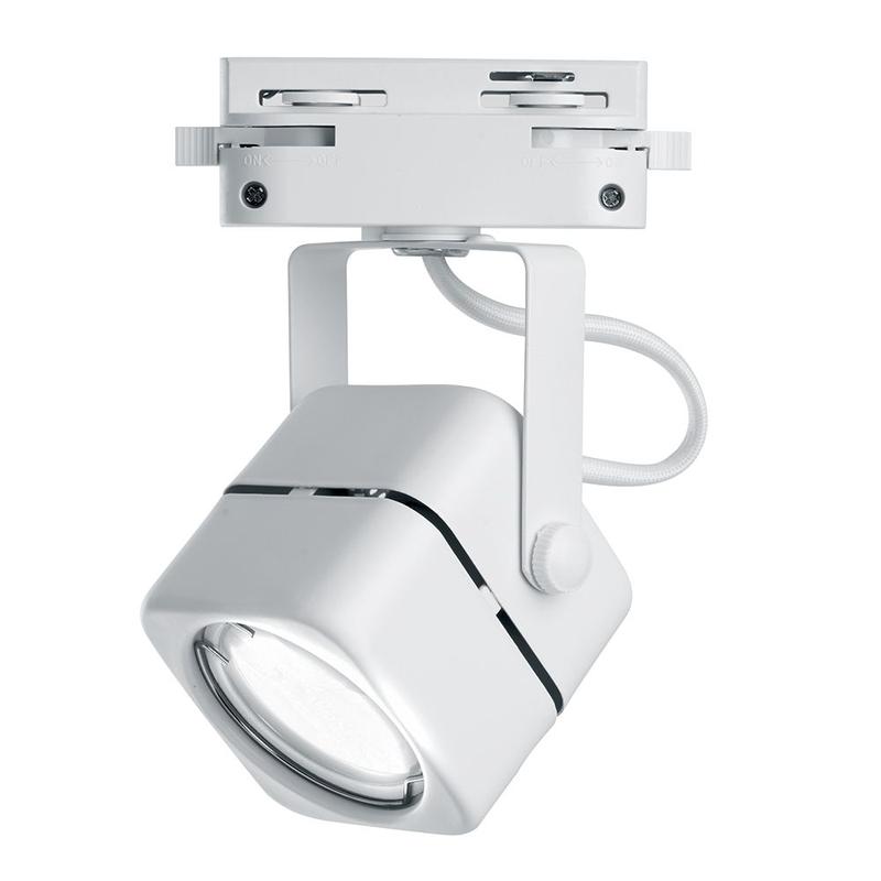 Светильник трековый под лампу GU10 бел. FERON 41589