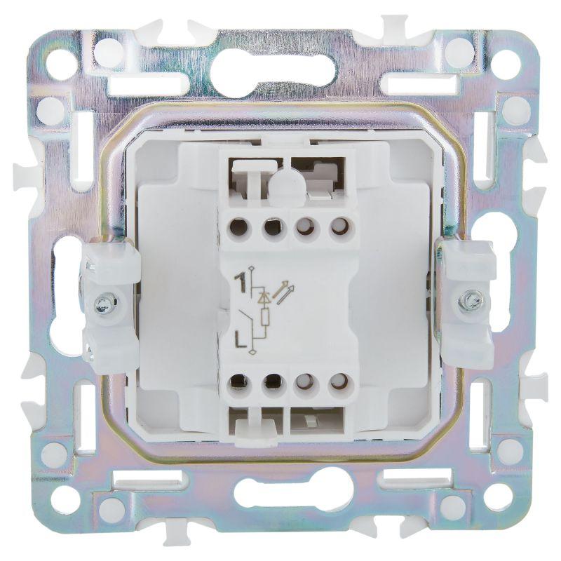 Выключатель 1-кл. SKANDY 10А SK-V07Sa с индикацией песочн. IEK SK-V10-1-10-K98