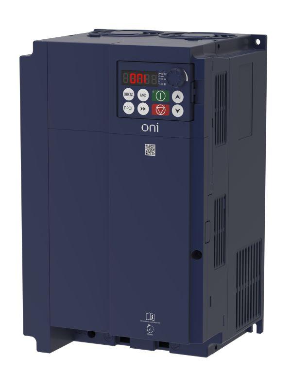 Преобразователь частоты FC-430 380В 18.5-22кВт 38-45А встроен. тормозной модуль ONI FC-430-33-18G22PT