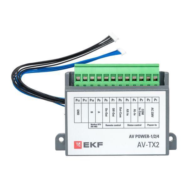 Блок коммуникационный ModBus RTU для ETU x.2 AV POWER-1/2/4 AVERES EKF mccb-124-modbus-av