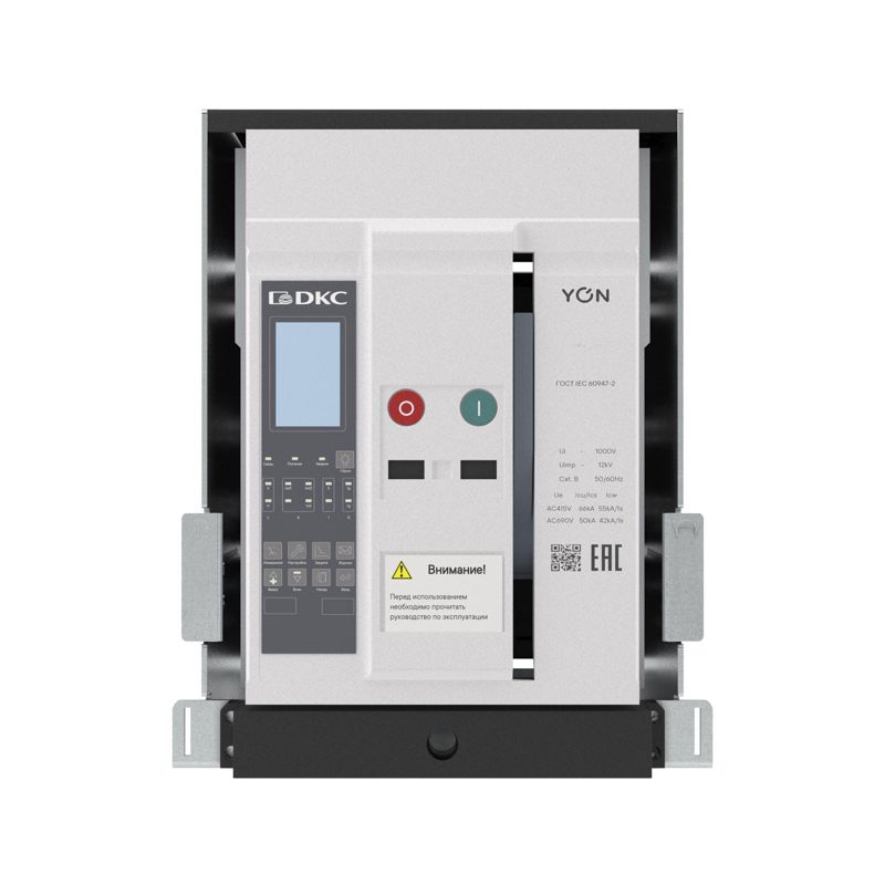 Выключатель автоматический воздушный 3P 1600А 66кА pro ANX16N расцепитель ETH выкатн. горизонт./вертикал. подключение YON ANX16NS3DH722200K