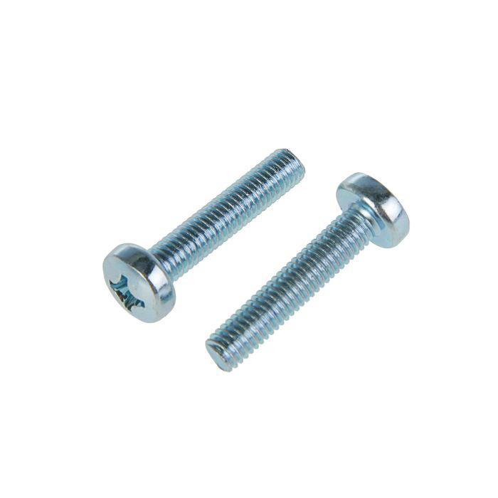 Винт с полукруглой головкой М5х30 DIN 7985 оцинк. (уп.6шт) Tech-Krep/Zitar 103017