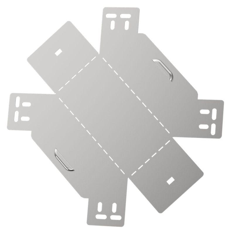 Угол вертикальный внутр. 90град. 100х100 0.6мм ESCA 3 IEK ES3-PN-90-100-100-06