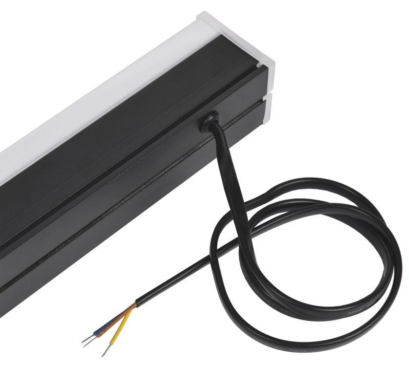 Светильник светодиодный 1011 40Вт 6500К 1200мм линейный офисный черн. IEK LT-LDCK-0-1011-040-65-K02