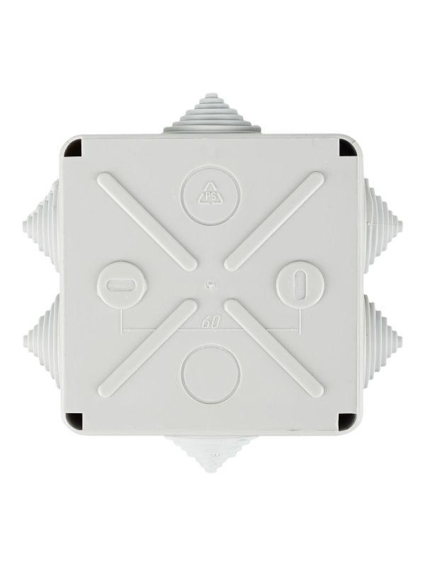 Коробка распаячная ОП 100х100х50 IP55 KM41234 IEK UKO11-100-100-050-K41-55