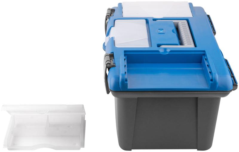 Ящик для инструментов 410х250х180мм с морозостойким замком MOS 65535М