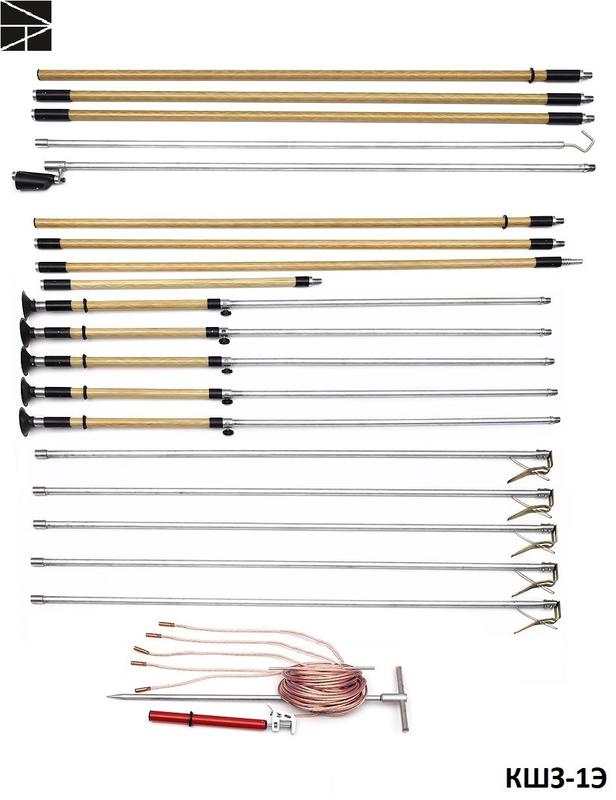 Заземление переносное для воздушных линий КШЗ-1Э сечение 25мм ЭЛЕКТРО ТРЕЙД ET-Z216-25