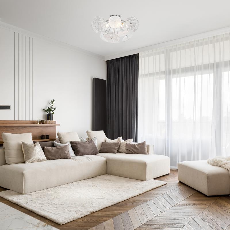 Светильник Brillia 60Вт E14х6 IP20 потолочн. Freya FR5274CL-06CH