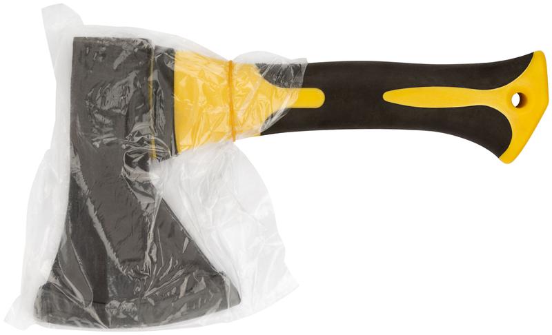 Топор туриста укороченный 600г усилен. стеклопластик. ручка; кованая сталь FIT 46260