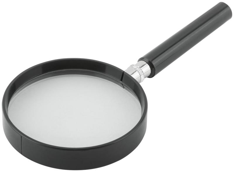 Лупа пластиковый корпус 75мм-3Х КУРС 67553