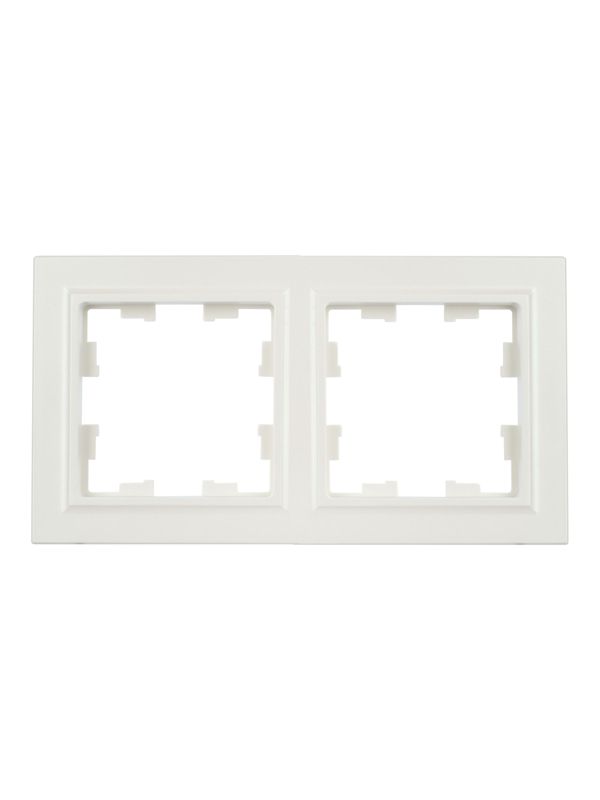 Рамка 2-м BRITE РУ-2-БрЖ жемчуж. IEK BR-M22-K36
