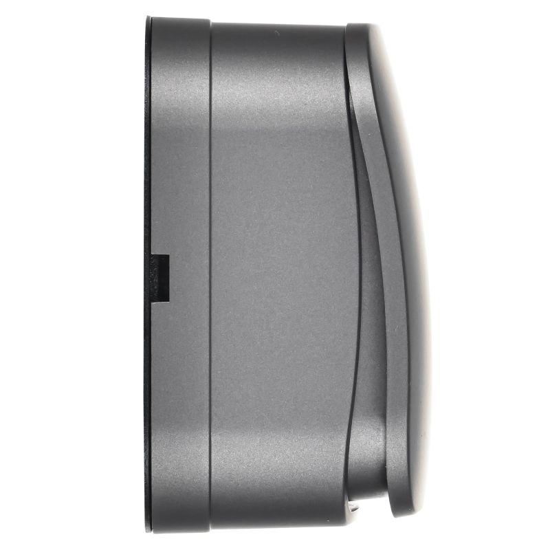 Выключатель 2-кл. ОП GLORY ВС20-2-1-ХСм 10А с индикацией сталь матов. IEK EVH21-K46M-10