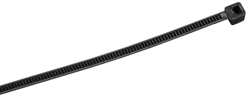 Хомут 2.5х100мм P6.6 стандартный черн. (уп.100шт) IEK UHH30-D025-100-100-K02