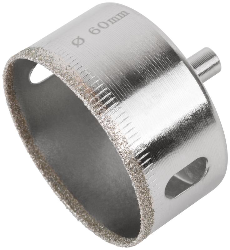 Коронка алмазная кольцевая по кафелю и стеклу 60х50мм КУРС 16294