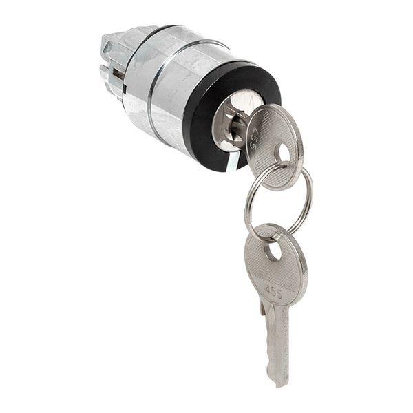 Механизм переключателя исполнительный XB4 IP65 на 3 положения с замком возвратный без фиксации EKF XB4BG3-65