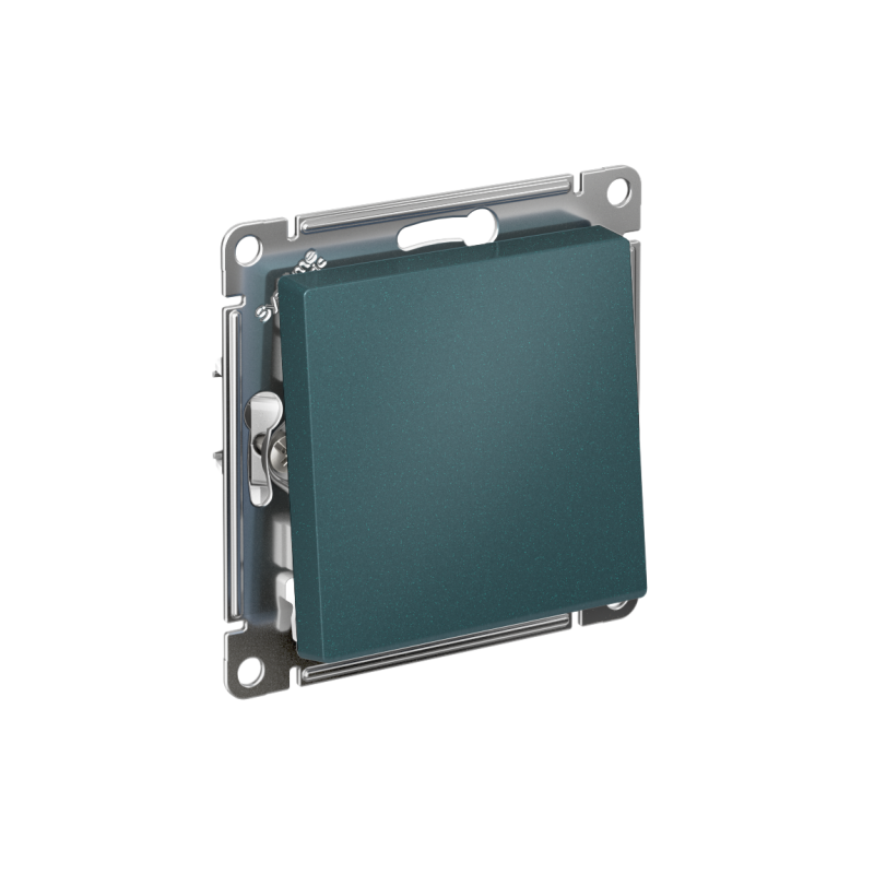 Переключатель перекрестный 1-кл. СП AtlasDesign 10А IP20 (сх. 7) 10AX механизм изумруд SE ATN000871