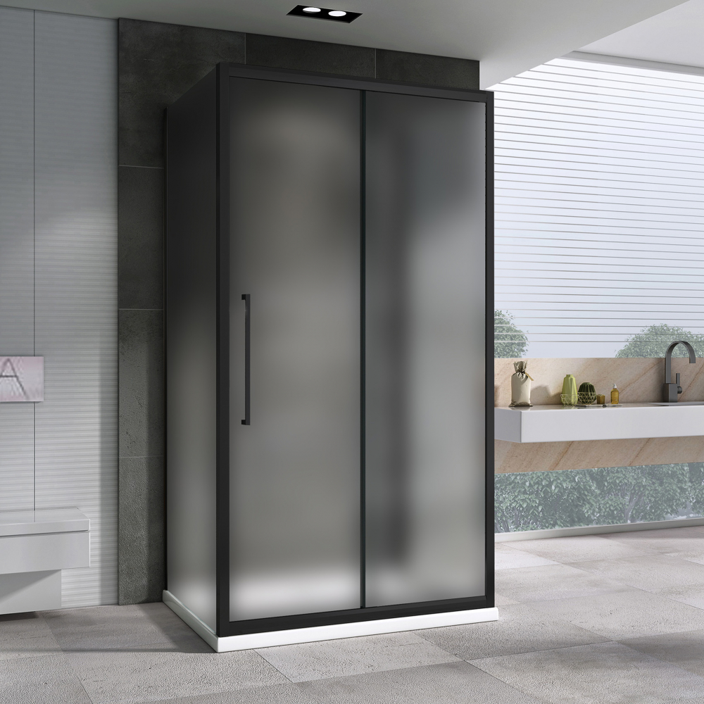 Душевой уголок ABBER Schwarzer Diamant AG30160BMH-S80BM-S80BM