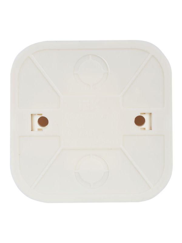 Выключатель 2-кл. ОП GLORY 10А ВС20-2-0-ХБ бел. IEK EVH20-K01-10